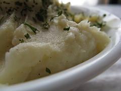 mashed potatoes