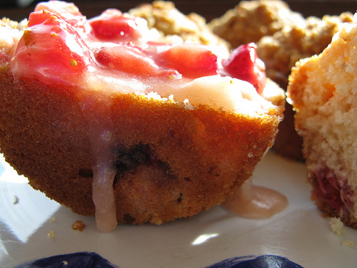 Delicious strawberry muffin recipes