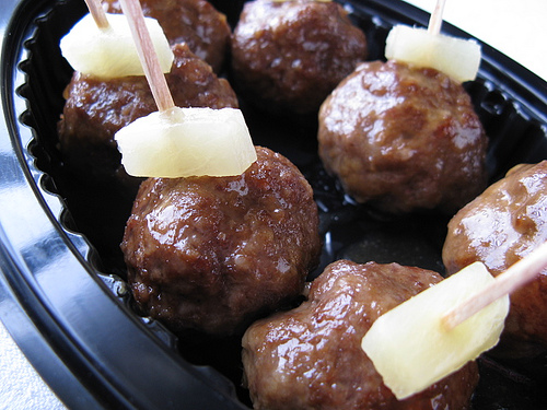 Pineapple Meatballs