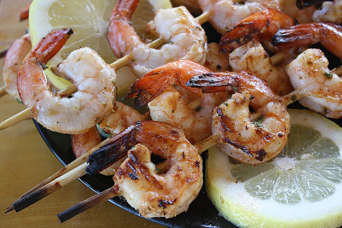 Grilled garlic shrimp recipes