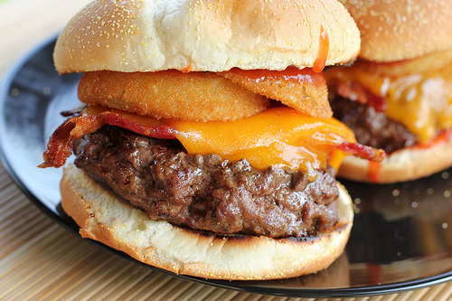 Western Burgers Recipe | BlogChef.net