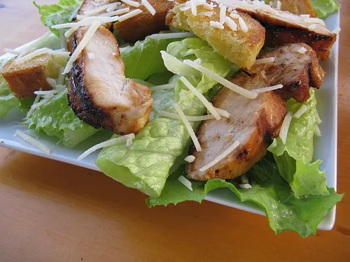 Chicken Caesar Salad Recipe - BlogChef