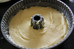 Preparation of 7-up Bundt cake