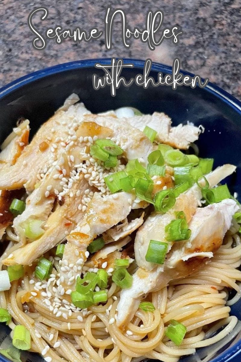 Sesame Noodles with Chicken Recipe