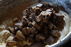 Chopped Reese's peanut butter cups 