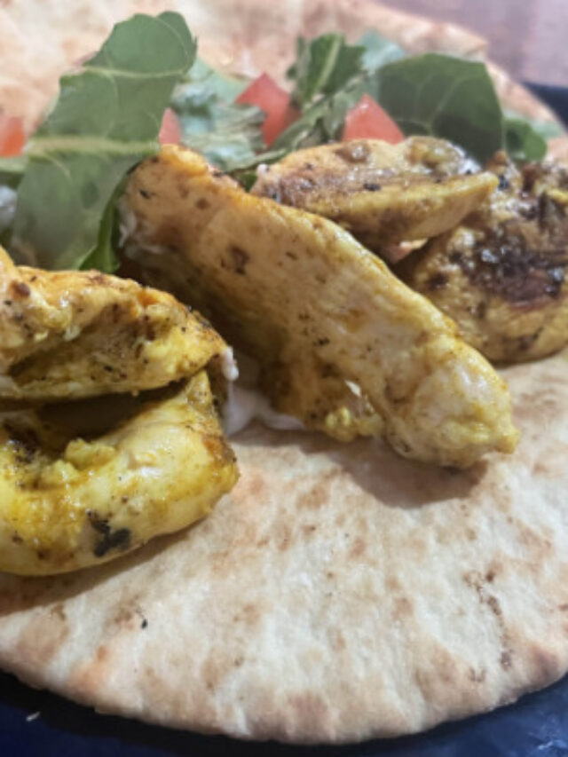 Chicken Shawarma Recipe + Garlic Yogurt Sauce Recipe BlogChef