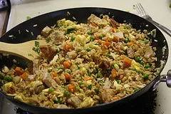 Pork Fried Rice Recipe - BlogChef