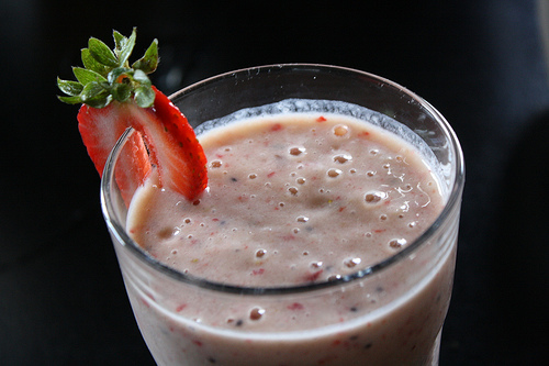 strawberry smoothie 