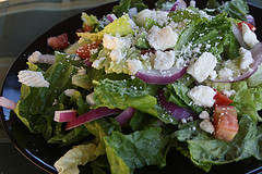 prepared Greek salad