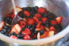 Berry topping for cheesecake