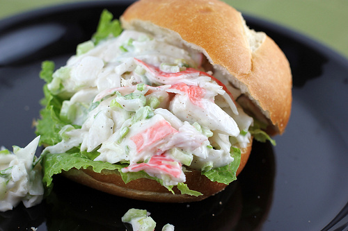 Crab Salad Sandwich Recipe - BlogChef