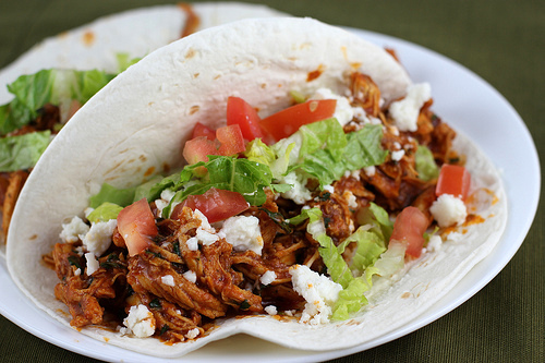 Shredded Chicken Tacos Recipe - BlogChef