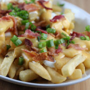 Bacon and cheese fries