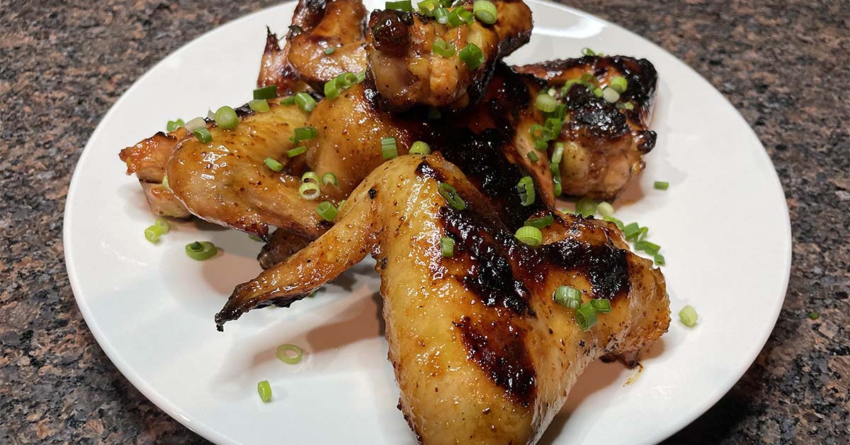 Honey Mustard Chicken Wings Recipe - BlogChef