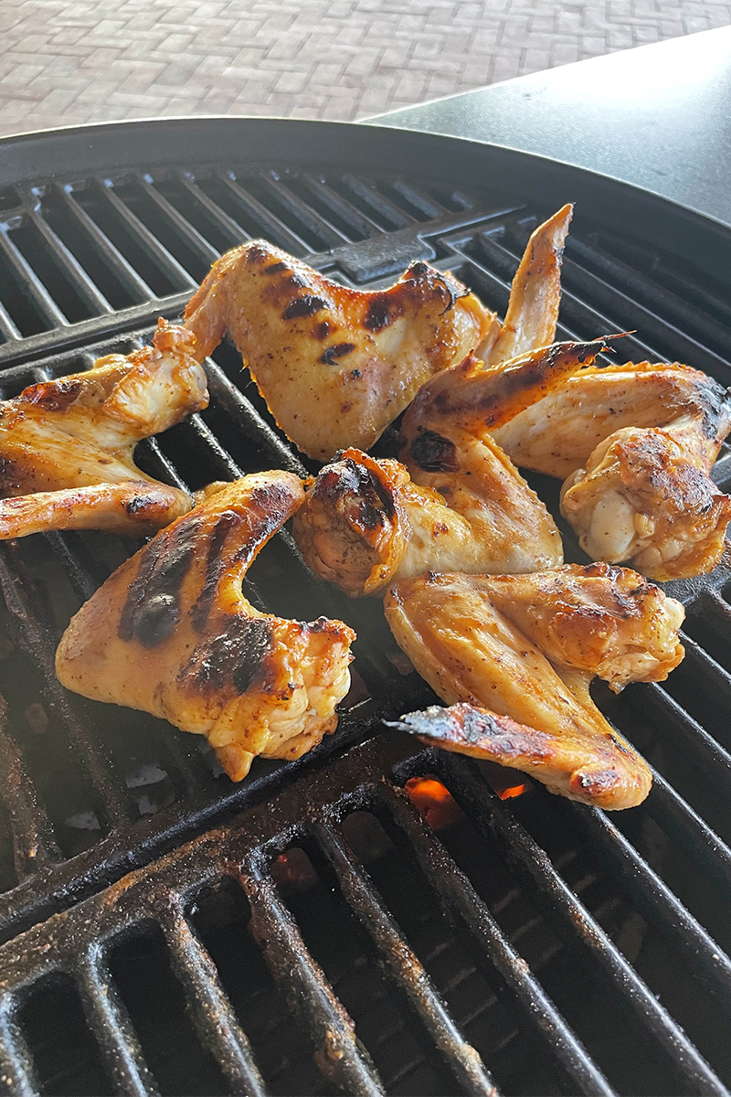 Honey Mustard Chicken Wings Recipe - BlogChef