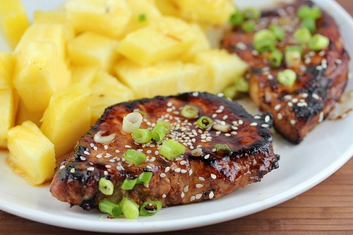 Teriyaki Pork Chops Recipe - BlogChef