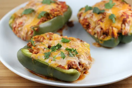 Mexican Stuffed Peppers Recipe - BlogChef