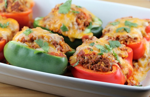 Mexican Stuffed Peppers Recipe - BlogChef