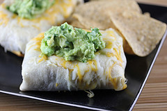 Prepared baked chimichanga recipe by BlogChef