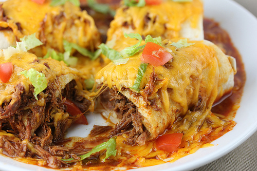 BlogChef smothered burritors, prepared