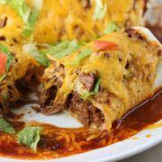 BlogChef smothered burritors, prepared