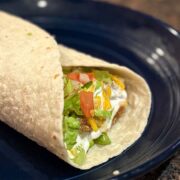 prepared Taco Bell burrito supreme