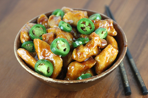 Chinese jalapeno chicken