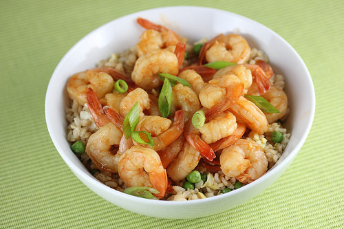 shrimp with garlic sauce 