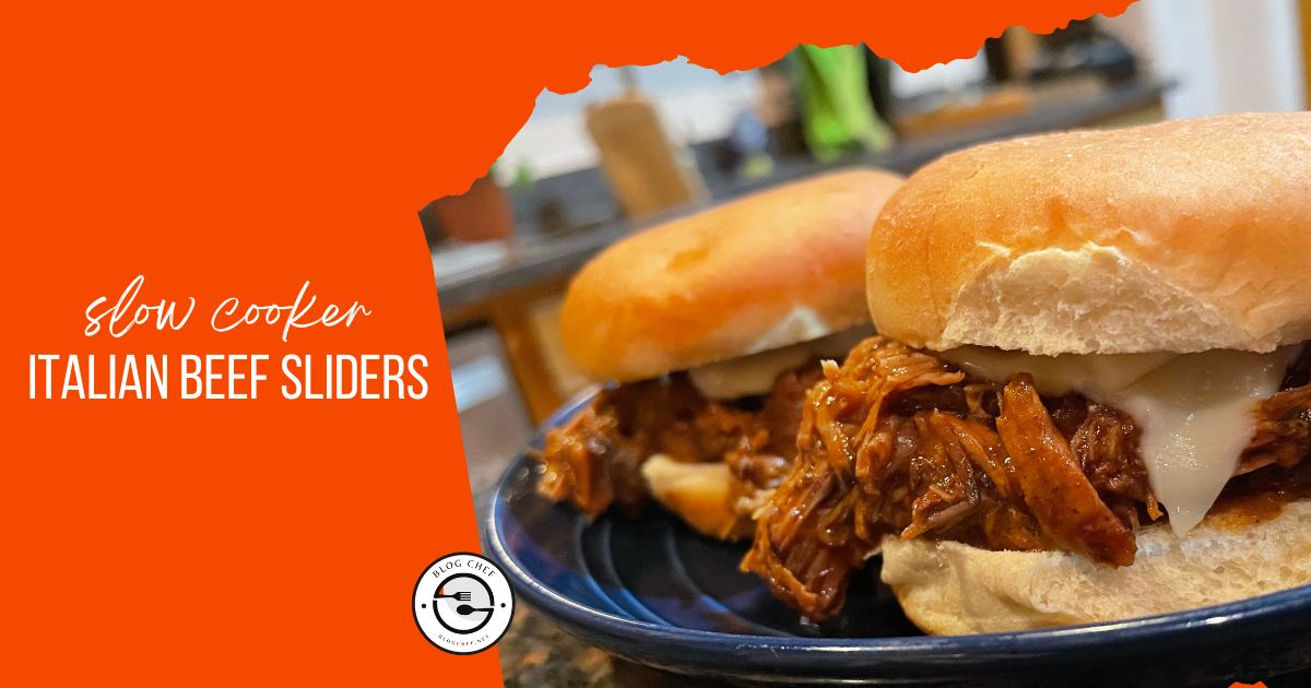 Slow Cooker Italian Beef Sliders Recipe BlogChef