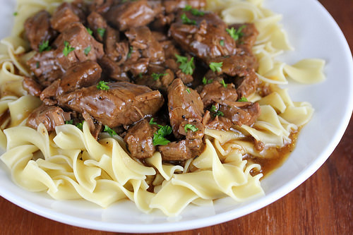 Slow Cooker Beef Tips Recipe Blogchef