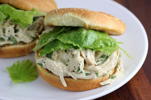 Chicken Caesar Sandwiches