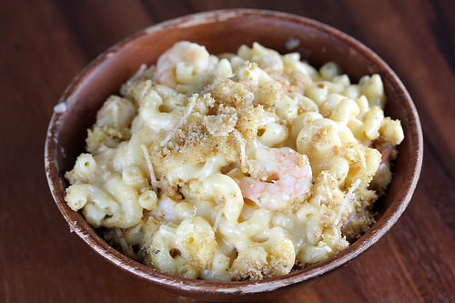 shrimp mac and cheese