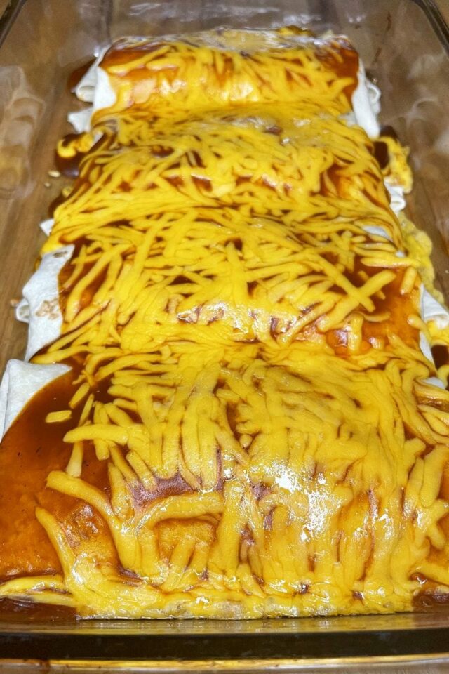 Copycat Taco Bell Enchirito Recipe BlogChef