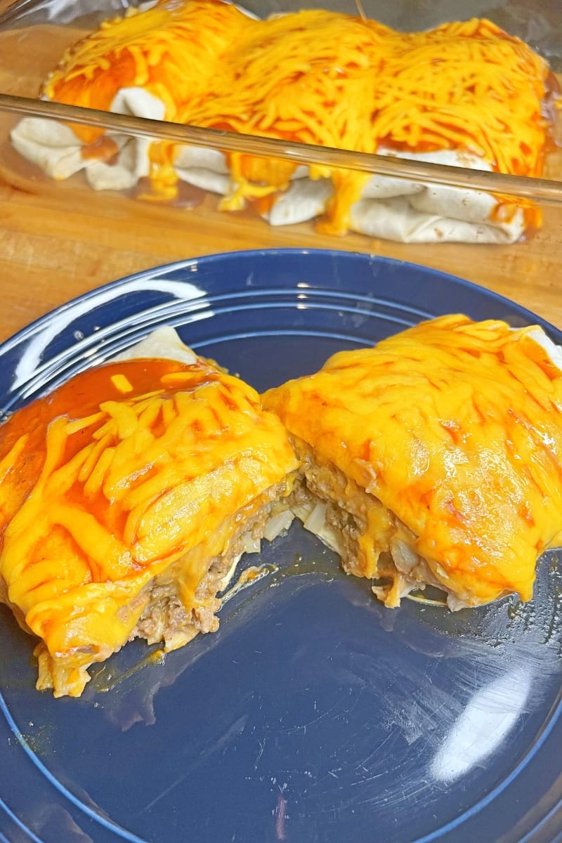 Copycat Taco Bell Enchirito Recipe BlogChef