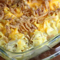 French onion chicken casserole.