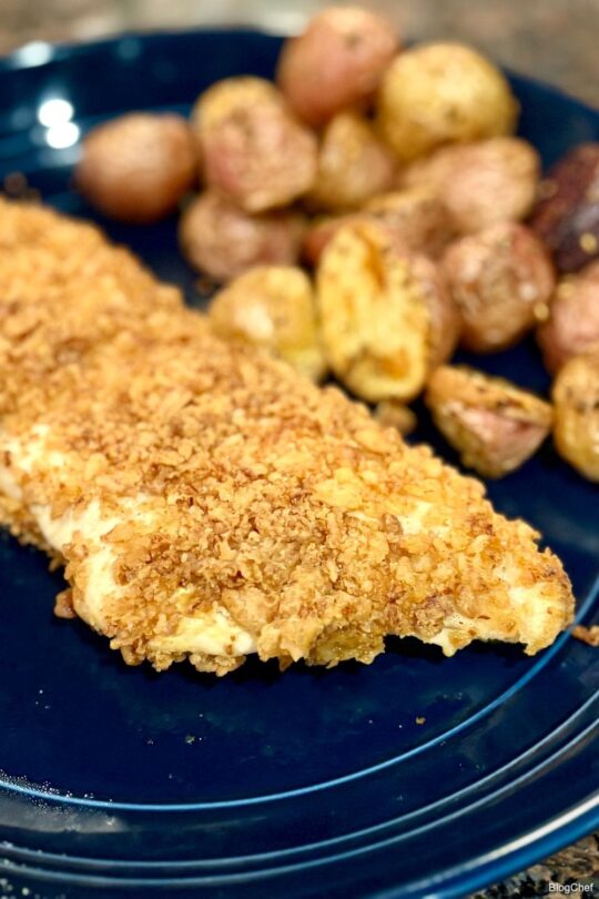 Crispy onion chicken 