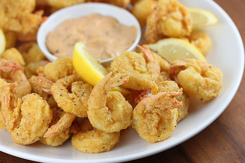 fried shrimp dinner