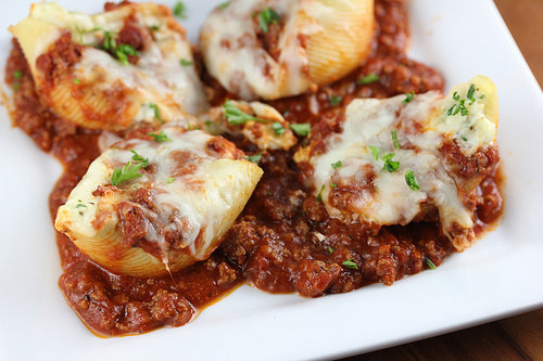 Lasagna stuffed shells recipe by BlogChef