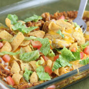Frito taco casserole