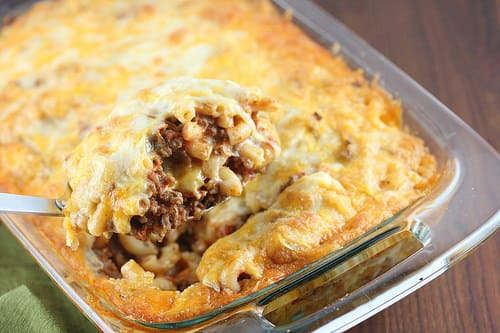 Beef Macaroni Casserole Recipe