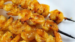 Grilled 2024 teriyaki shrimp