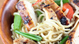 Grilled Chicken Lo Mein