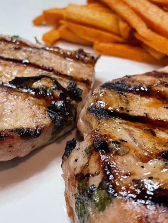 Grilled Cuban Pork Chops Recipe