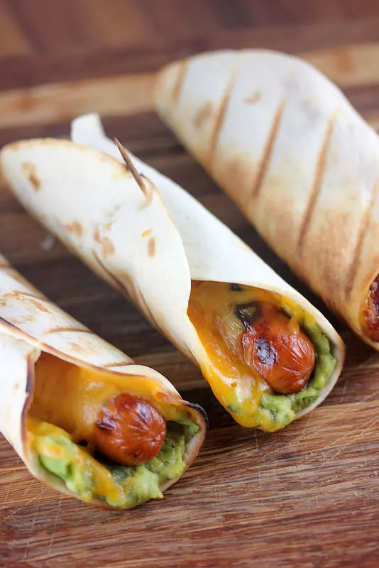 Hot Dog Tacos