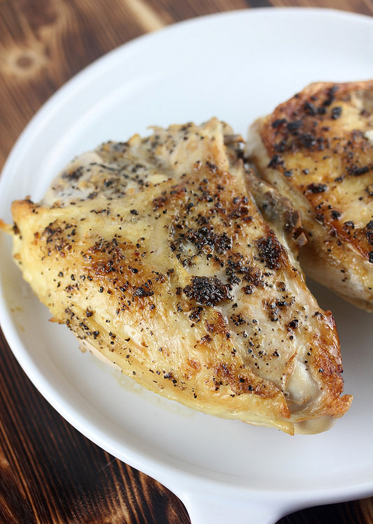 Baked Bone-in Chicken Breasts