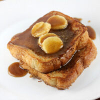 Bananas Foster French Toast