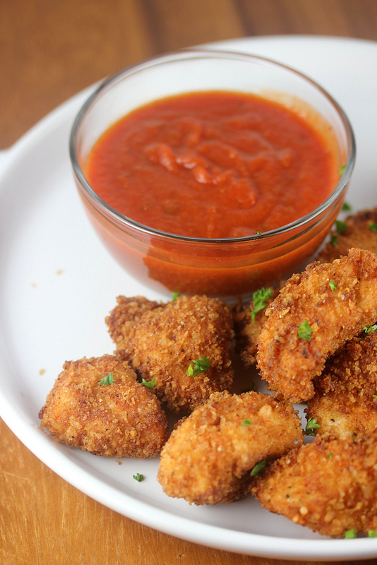 Chicken Parmesan Bites