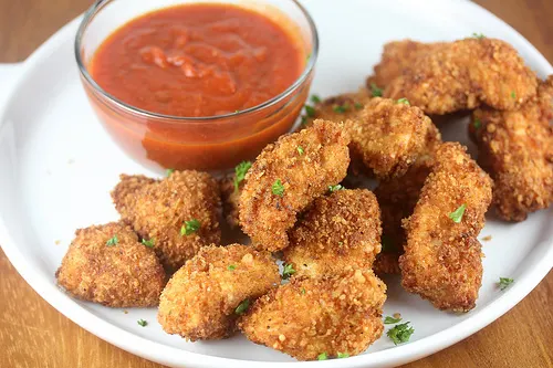 Parmesan Chicken Bites Recipe - BlogChef