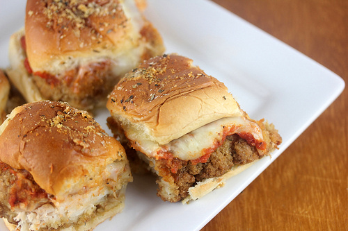 Chicken Parmesan Sliders