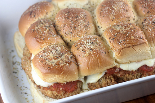 Chicken Parmesan Sliders Recipe